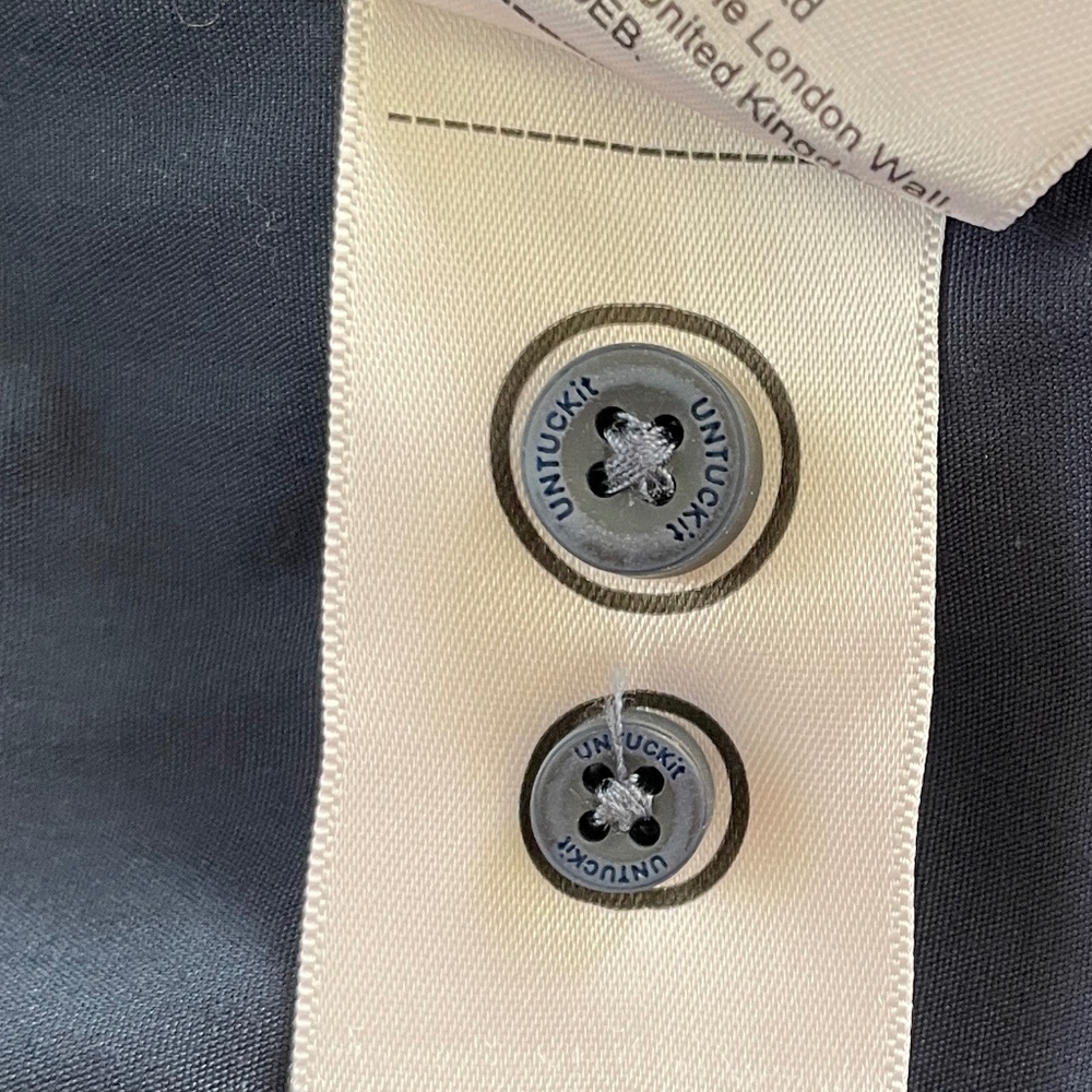 UNTUCKit‎ Castello WF Button Down Shirt Size XL - Picture 7 of 7